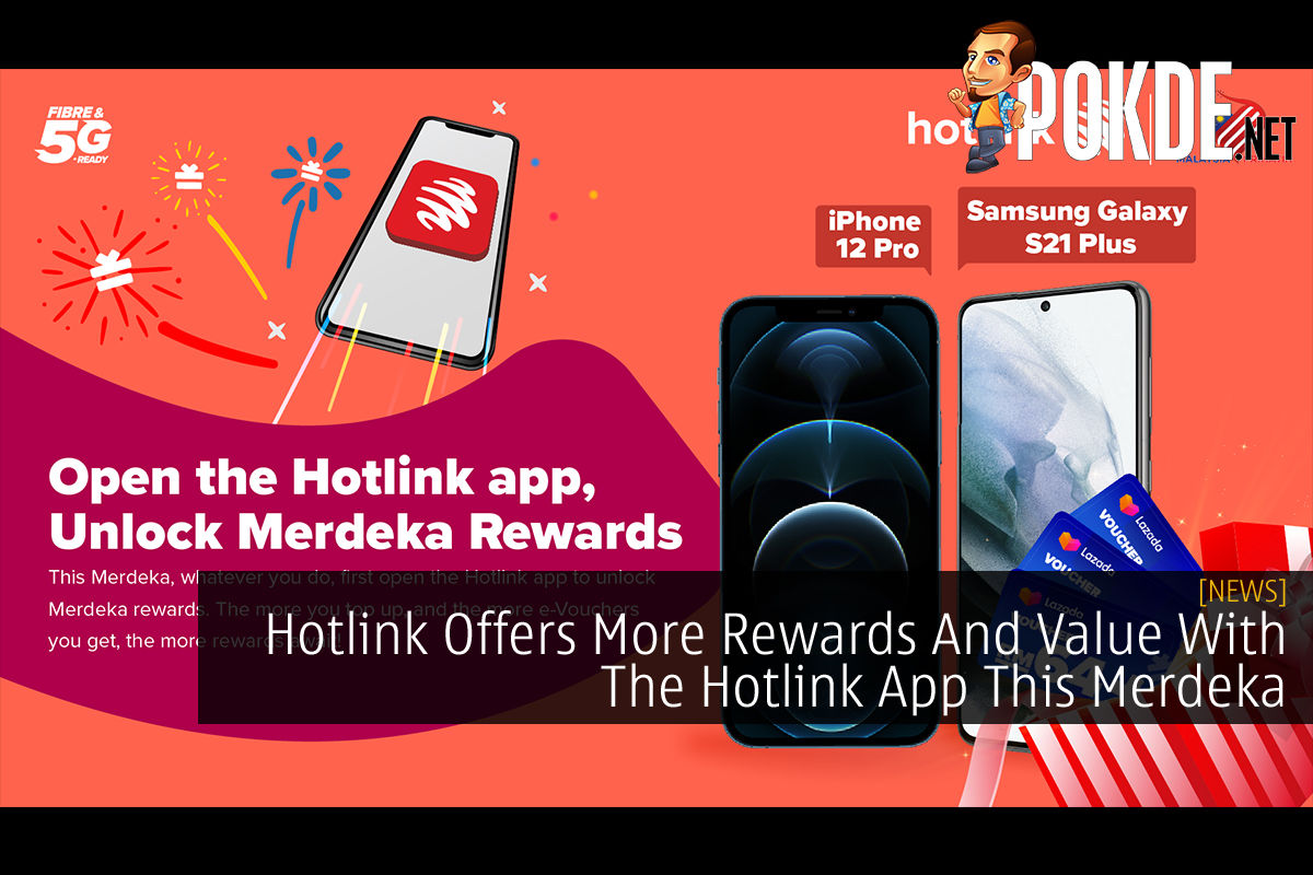 Hotlink app X Merdeka cover