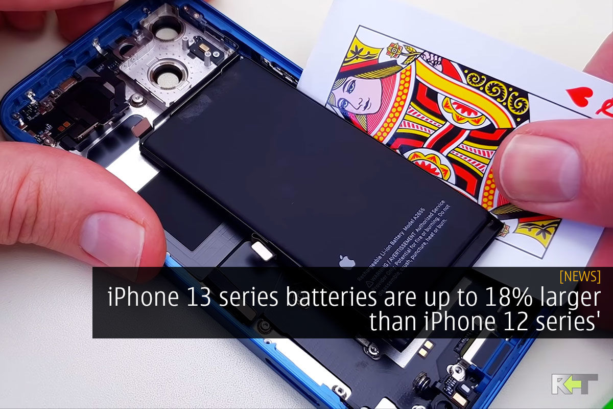 iPhone 13 series batteries are up to 18% larger than iPhone 12 series' - 70