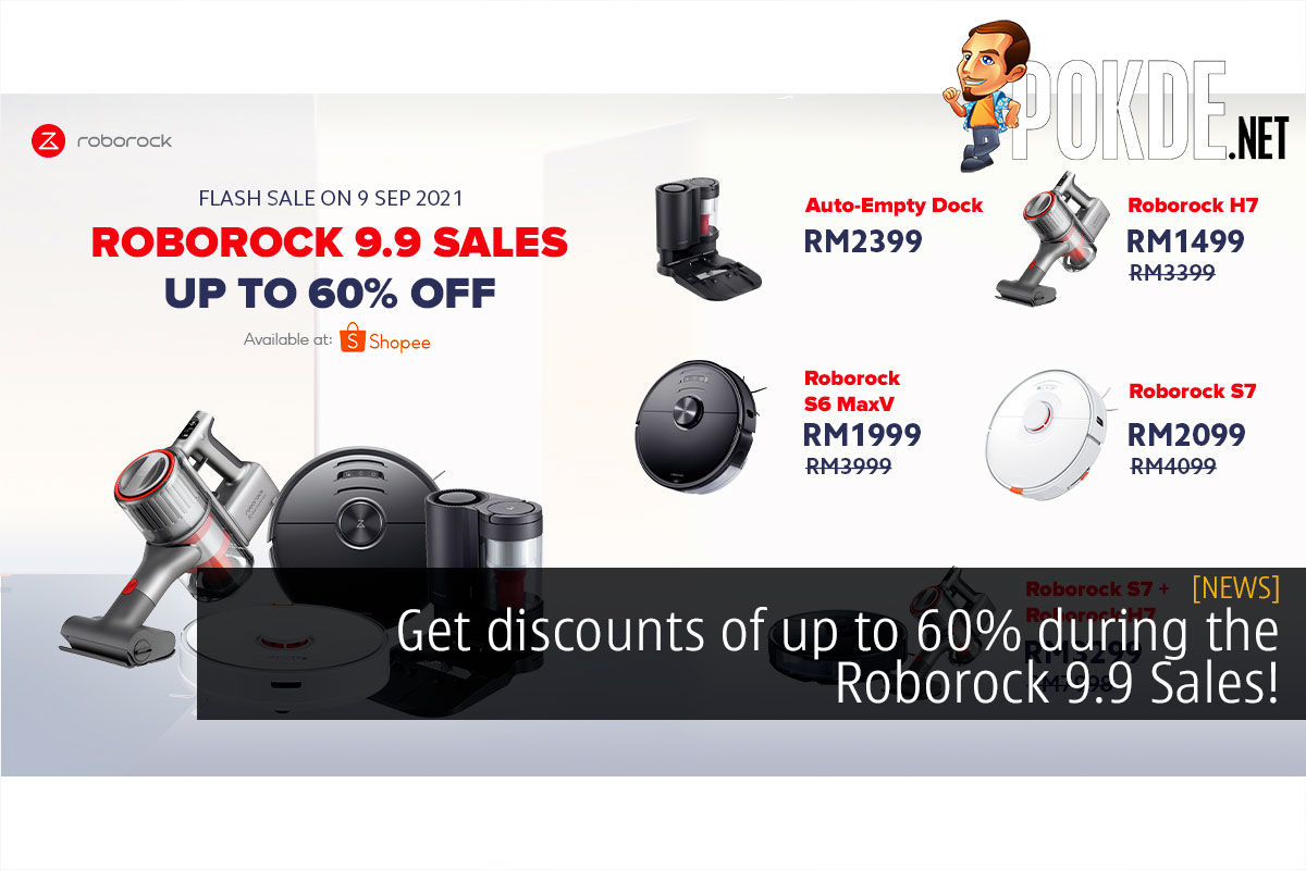 roborock 9.9 sale 60% off cover