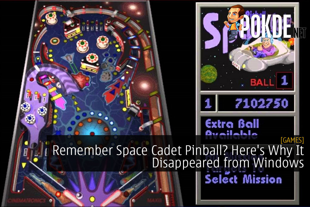 Remember Space Cadet Pinball? Here's Why It Disappeared from Windows