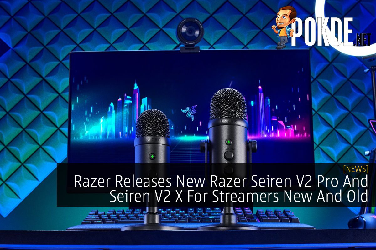 Razer Seiren V2 Pro and Seiren V2 X cover