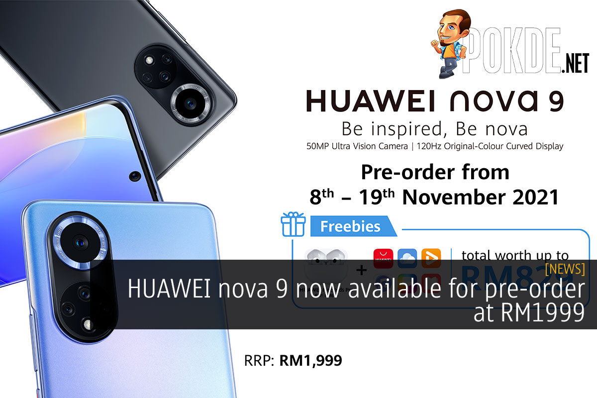 huawei nova 9 pre-order cover