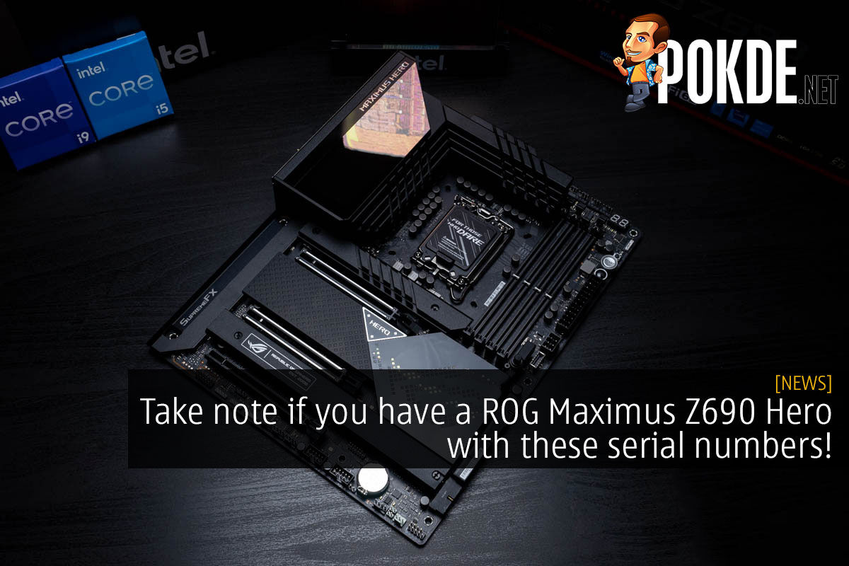 ASUS ROG Maximus Z690 Hero recall cover