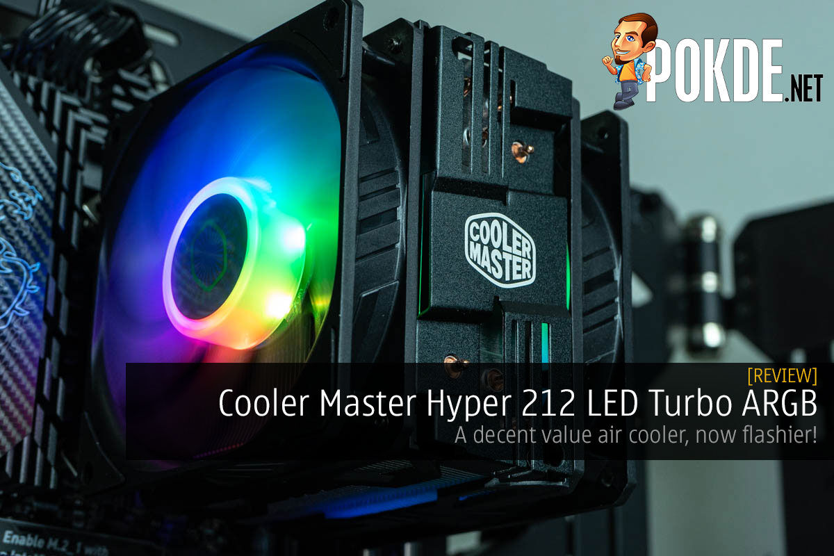 Cooler Master Hyper 212 LED Turbo ARGB review cover