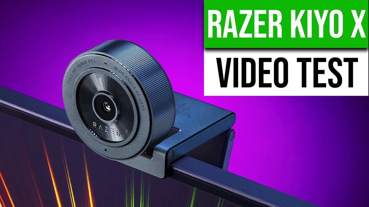 Razer Kiyo X Webcam Video Test - 32