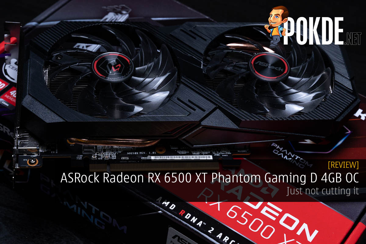 ASRock Radeon RX 6500 XT Phantom Gaming D OC Review — just not cutting it - 15