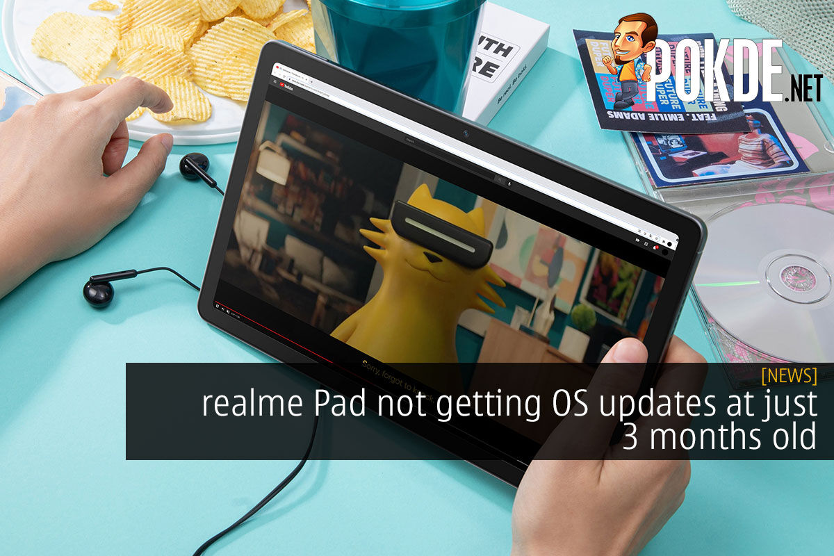 realme Pad not getting OS updates at just 3 months old - 64