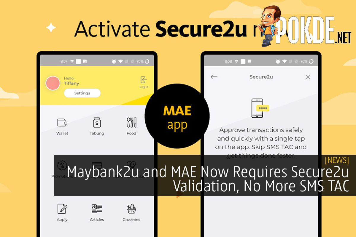 Maybank2u and MAE Now Requires Secure2u Validation