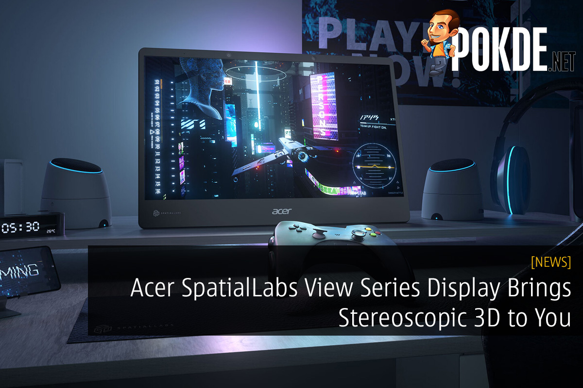 Acer SpatialLabs View Series Display Brings Stereoscopic 3D to You