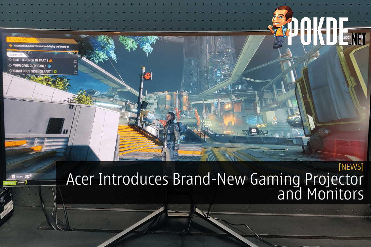 Acer Introduces Brand-New Gaming Projector and Monitors