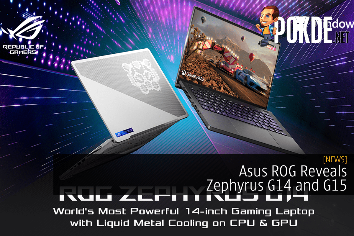 Asus ROG Reveals Zephyrus G14 and G15