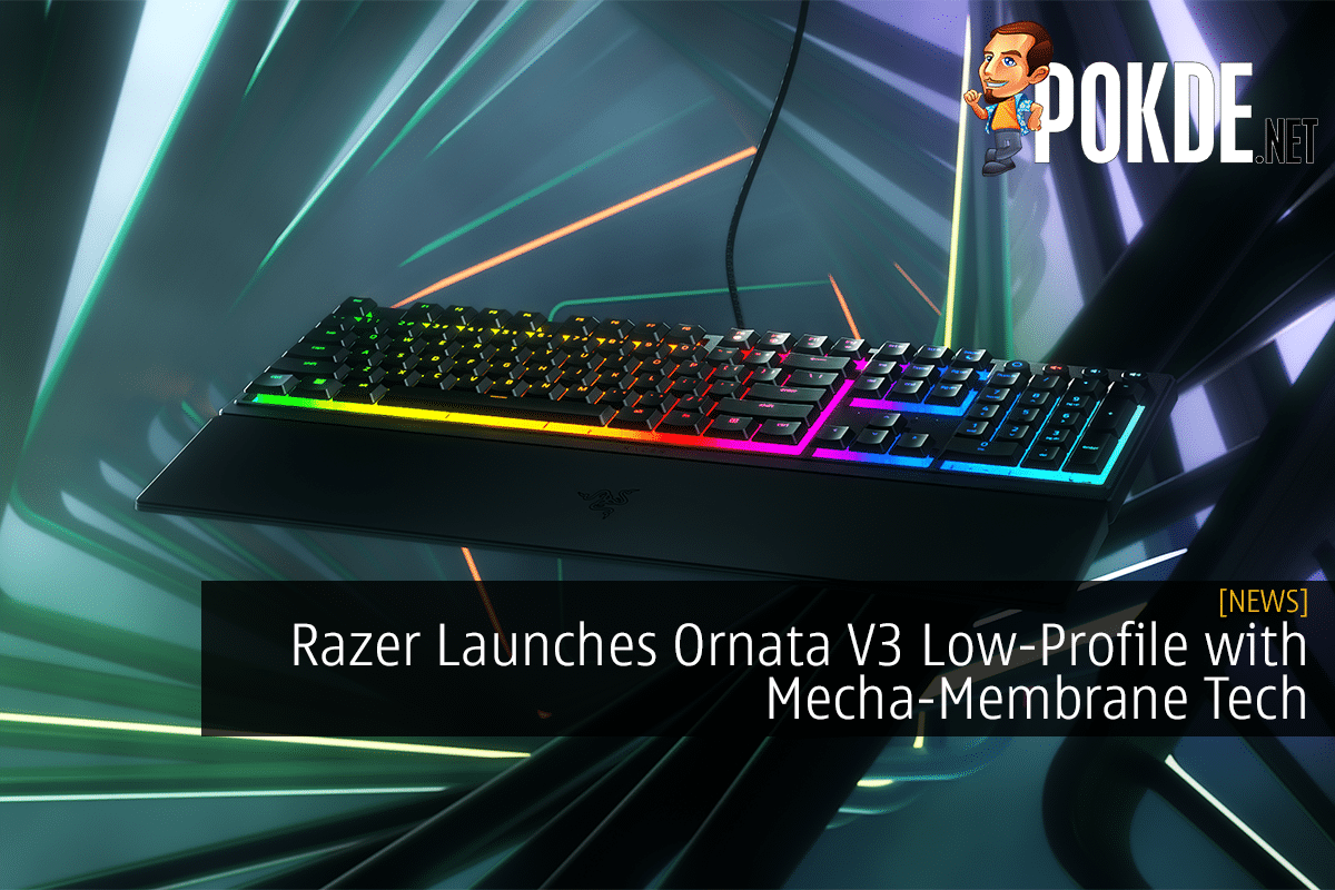 Razer Launches Ornata V3 Low-Profile with Mecha-Membrane Tech