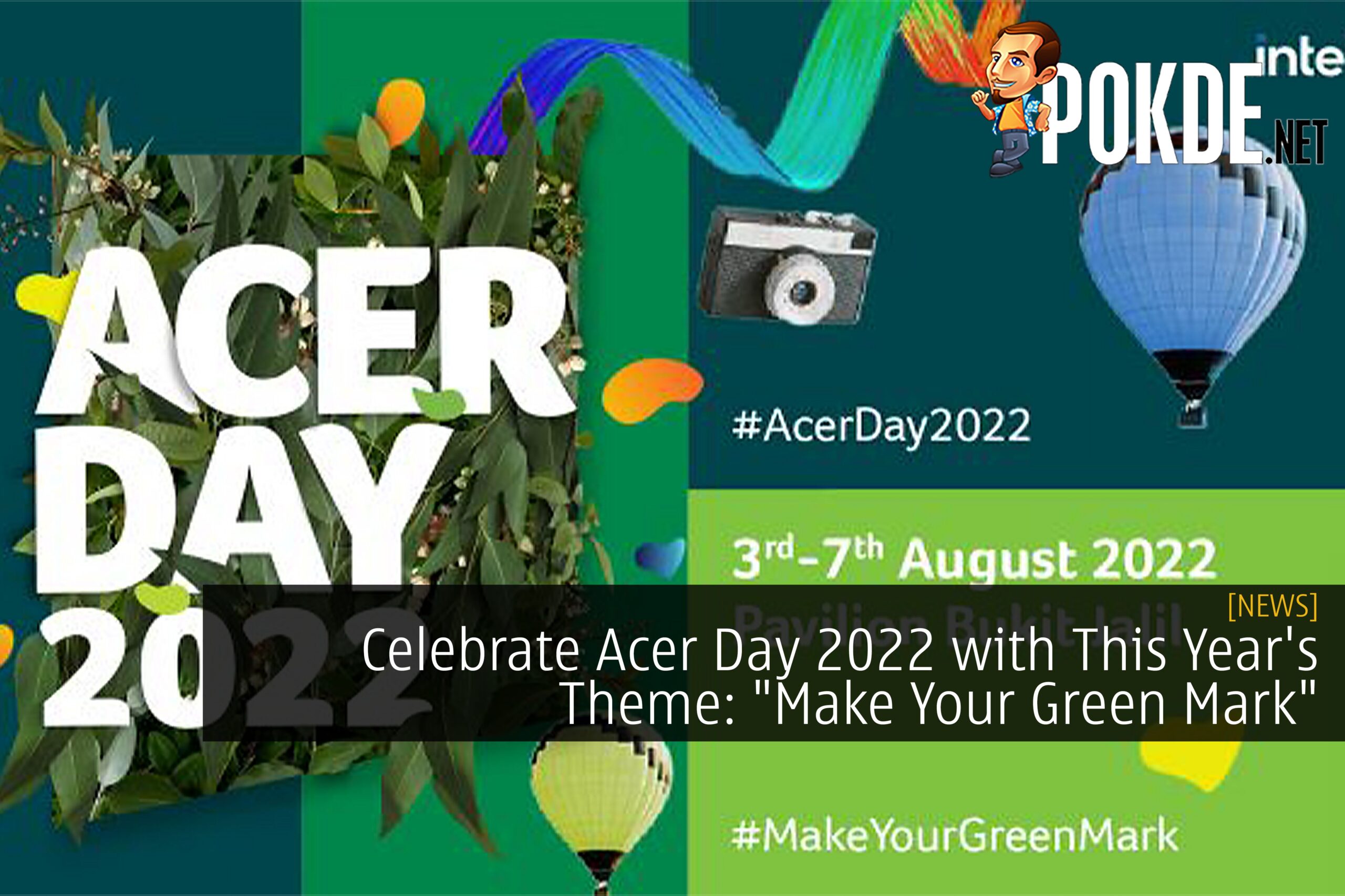 Celebrate Acer Day 2022 with This Year's Theme: "Make Your Green Mark"