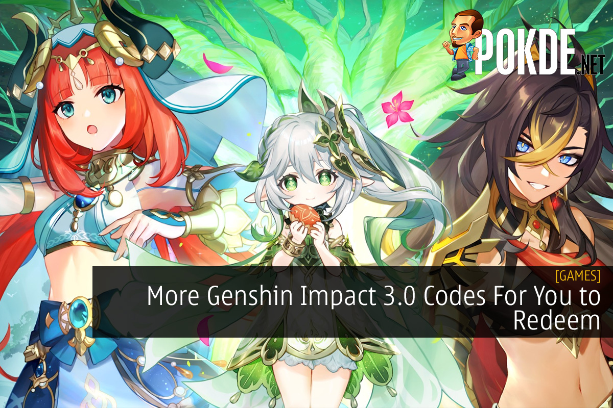 More Genshin Impact 3.0 Codes For You to Redeem