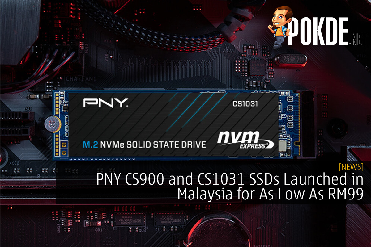 PNY CS900 and CS1031 SSDs Launched in Malaysia for As Low As RM99