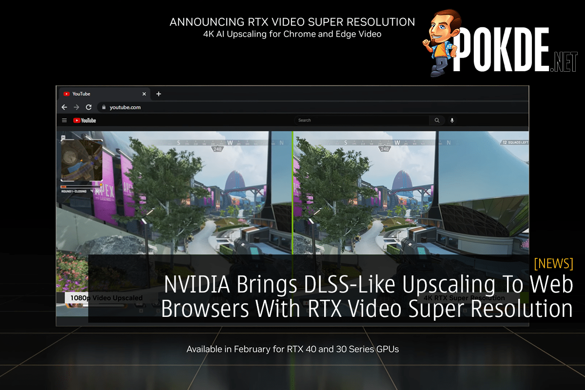 NVIDIA Brings DLSS-Like Upscaling To Web Browsers With RTX Video Super Resolution - 28