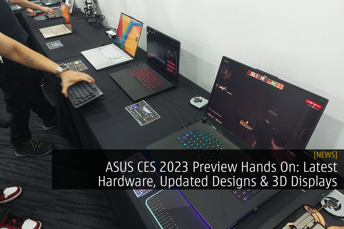 ASUS CES 2023 Preview Hands On: Latest Hardware, Updated Designs & 3D Displays - 79