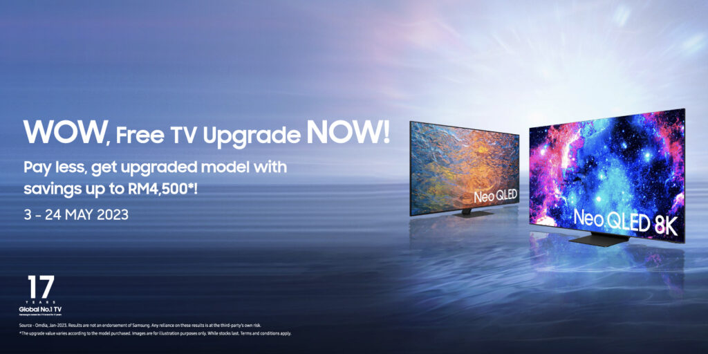 Samsung Malaysia Rewards Loyal Customers with Free TV Upgrades for Early Orders