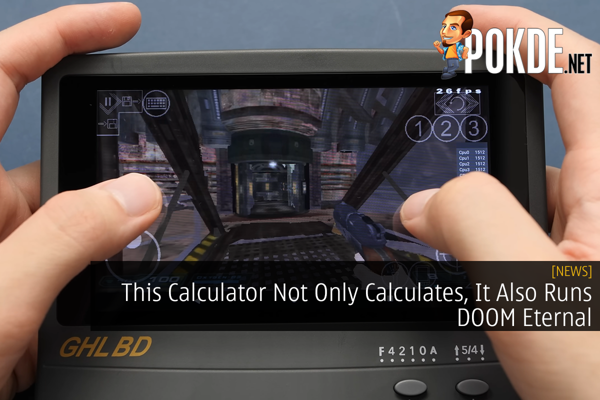 This Calculator Not Only Calculates, It Also Runs DOOM Eternal - 79