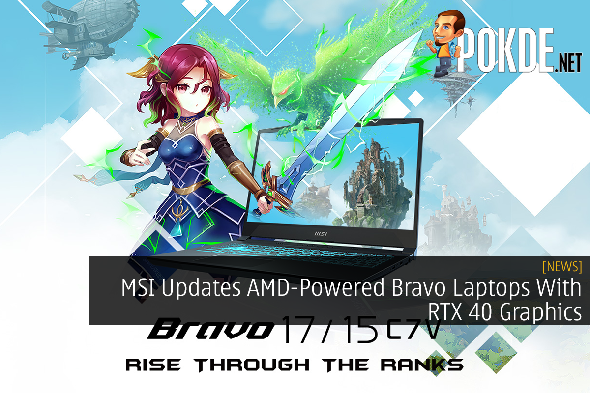 MSI Updates AMD-Powered Bravo Laptops With RTX 40 Graphics - 68