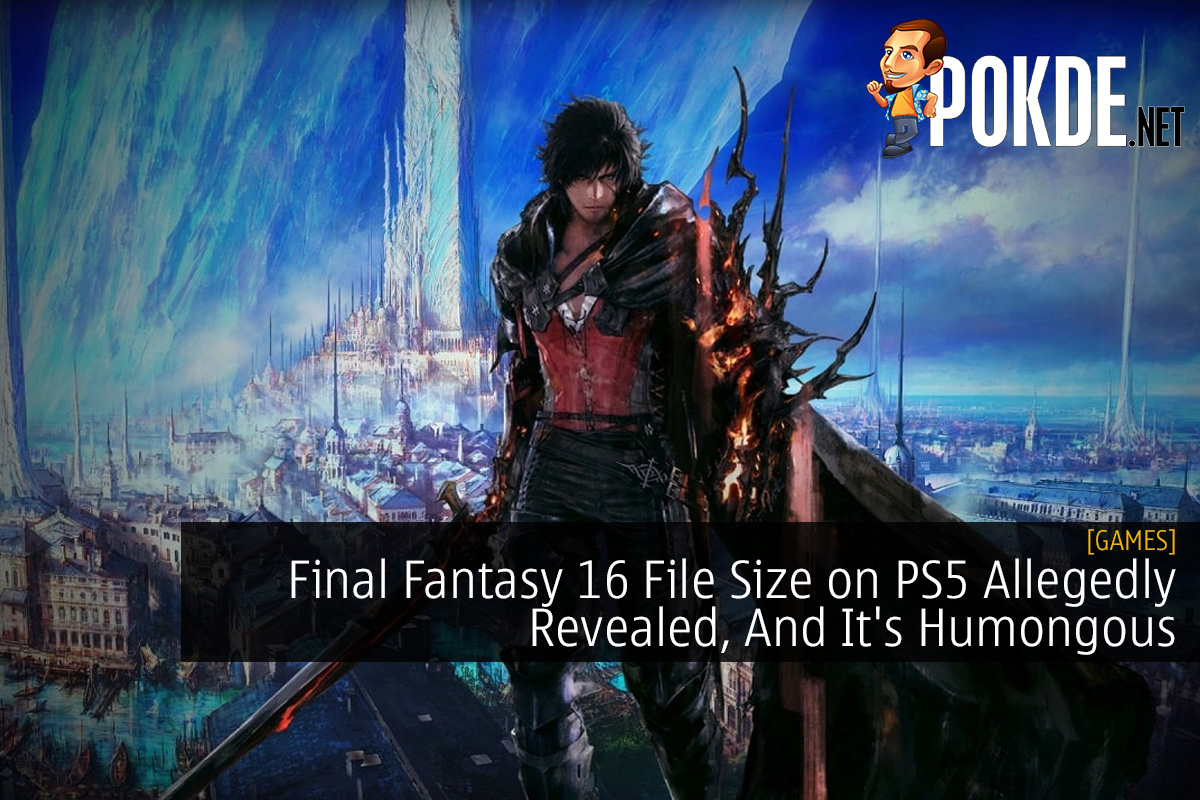 Final Fantasy 16 File Size on PS5 Allegedly Revealed, And It's Humongous