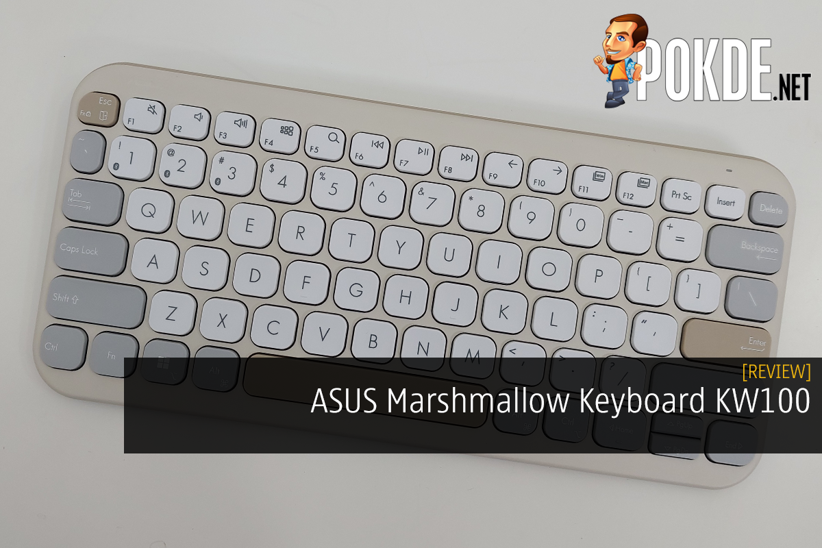 ASUS Marshmallow Keyboard KW100 Review - A Compact Keyboard, With A Touch Of Flavor - 69