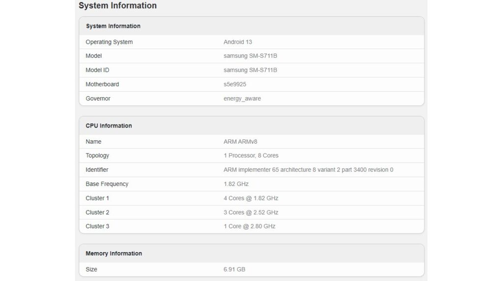 Samsung Galaxy S23 FE Confirmed to Feature Exynos 2200 Chipset