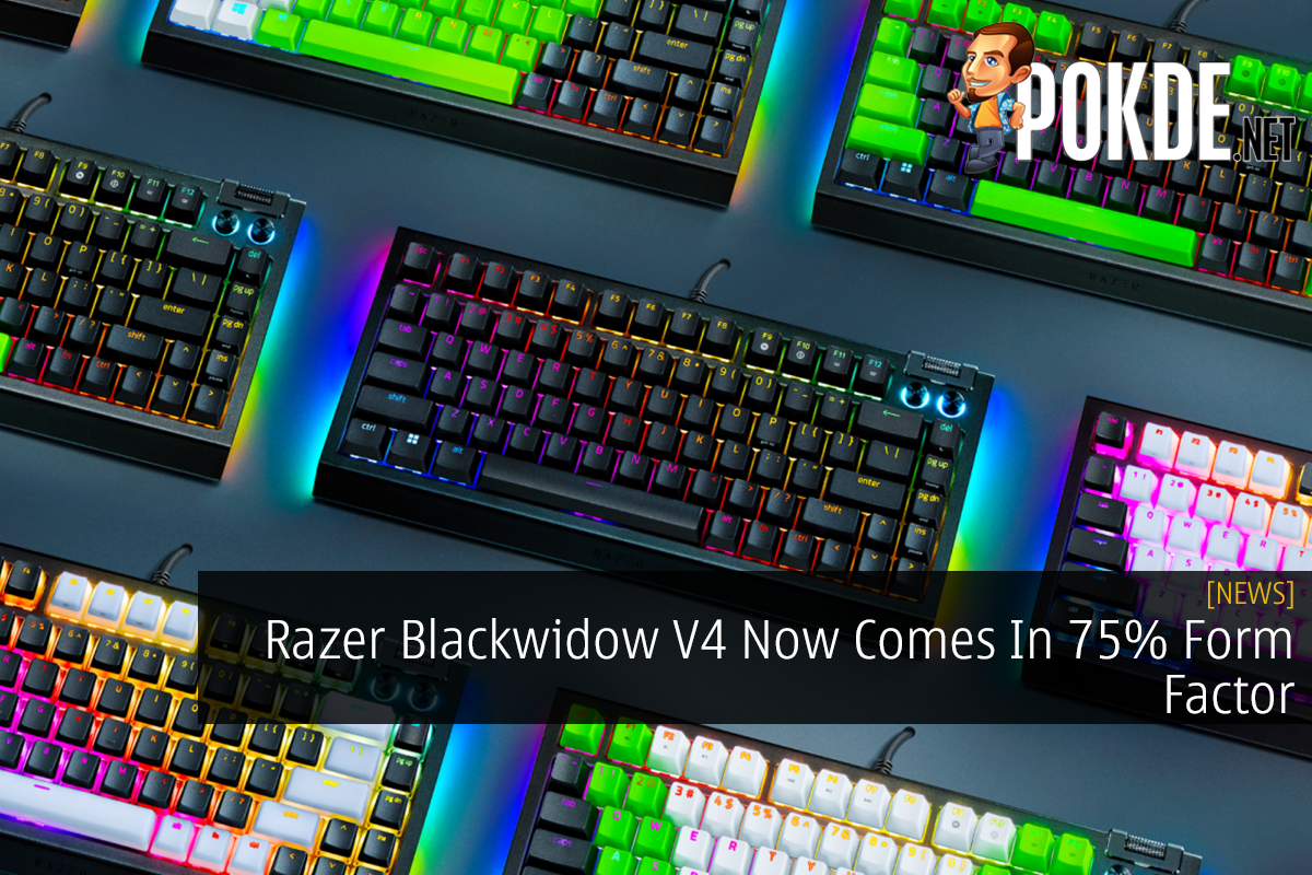 Razer Blackwidow V4 Now Comes In 75% Form Factor - 27