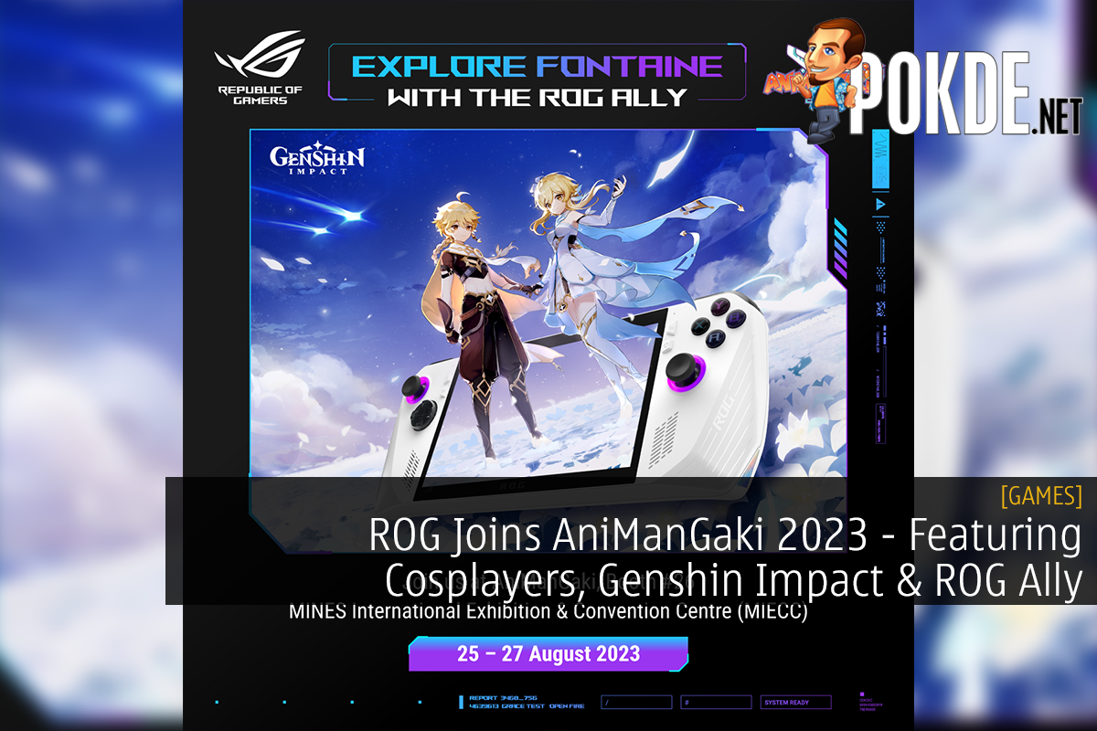 ROG Joins AniManGaki 2023 - Featuring Cosplayers, Genshin Impact & ROG Ally - 15