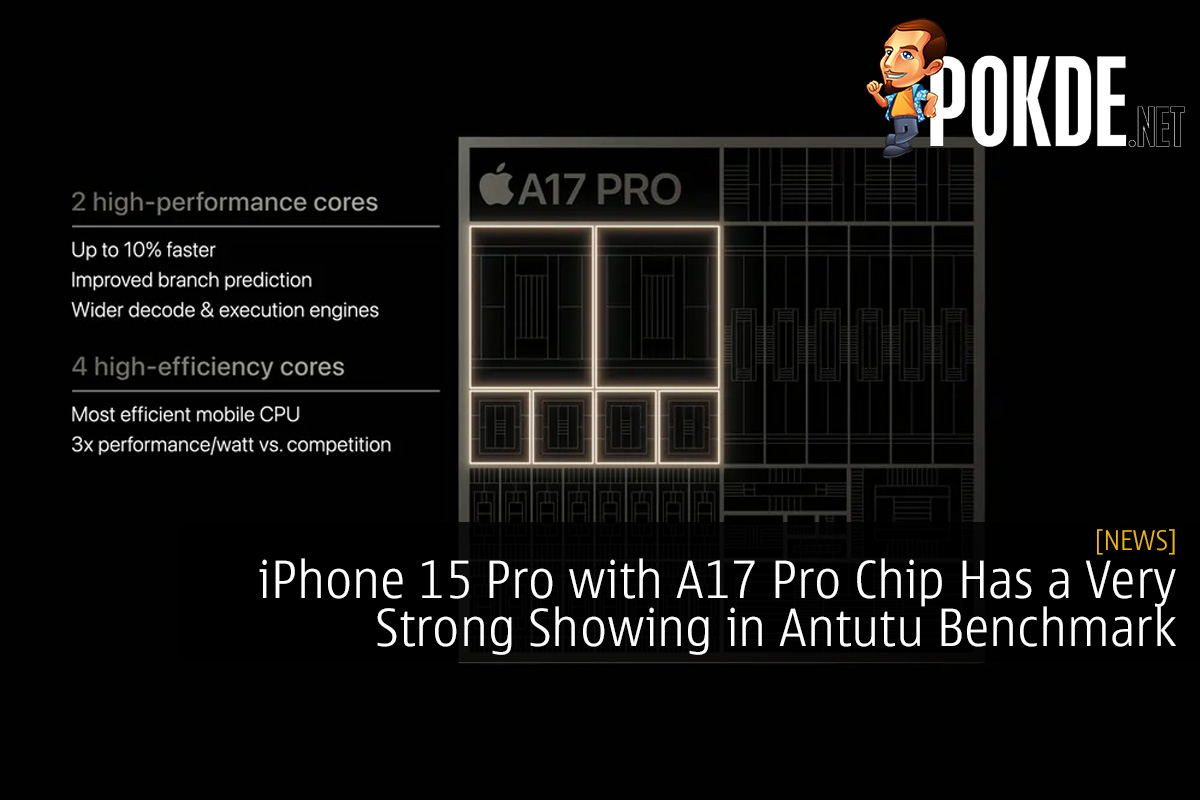 iPhone 15 Pro with A17 Pro Chip Has a Very Strong Showing in Antutu Benchmark