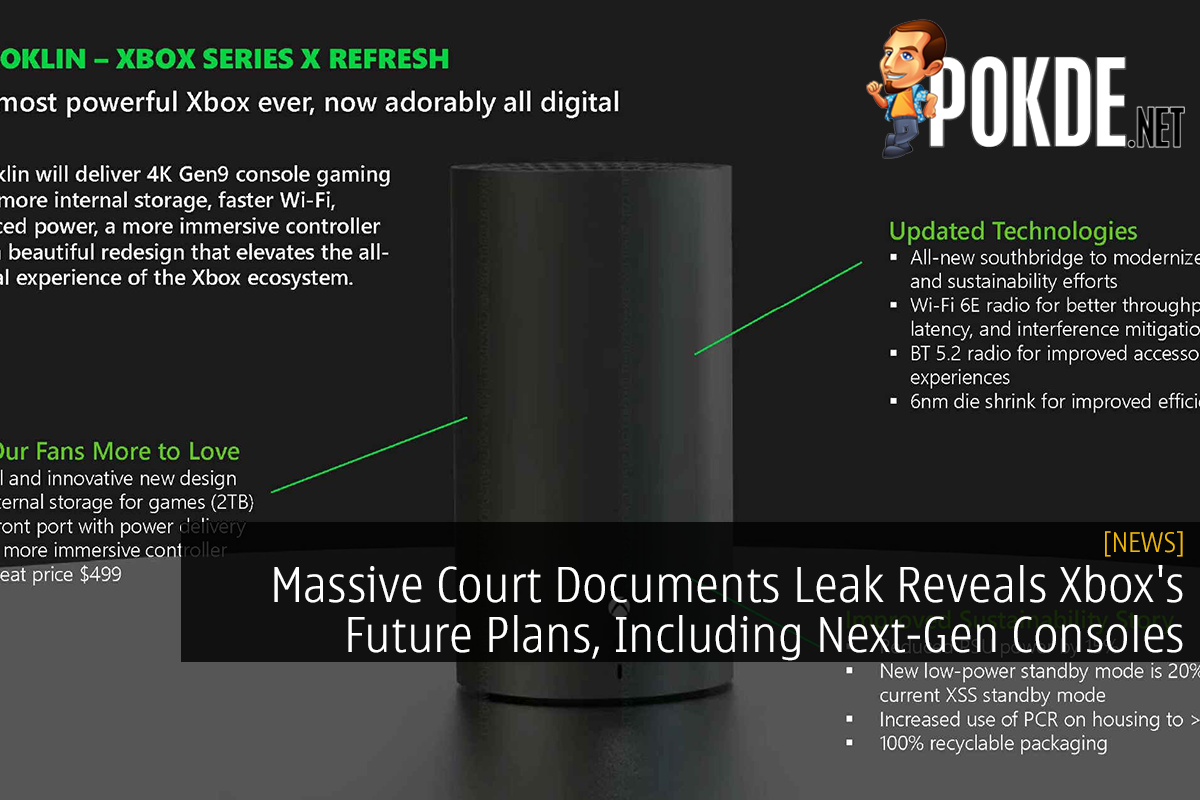 Massive Court Documents Leak Reveals Xbox's Future Plans, Including Next-Gen Consoles - 27