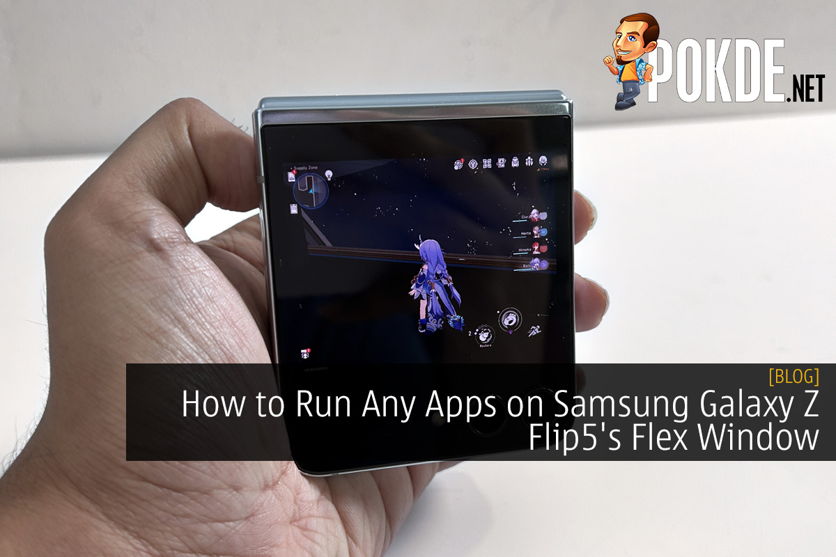 How to Run Any Apps on Samsung Galaxy Z Flip5's Flex Window - 87