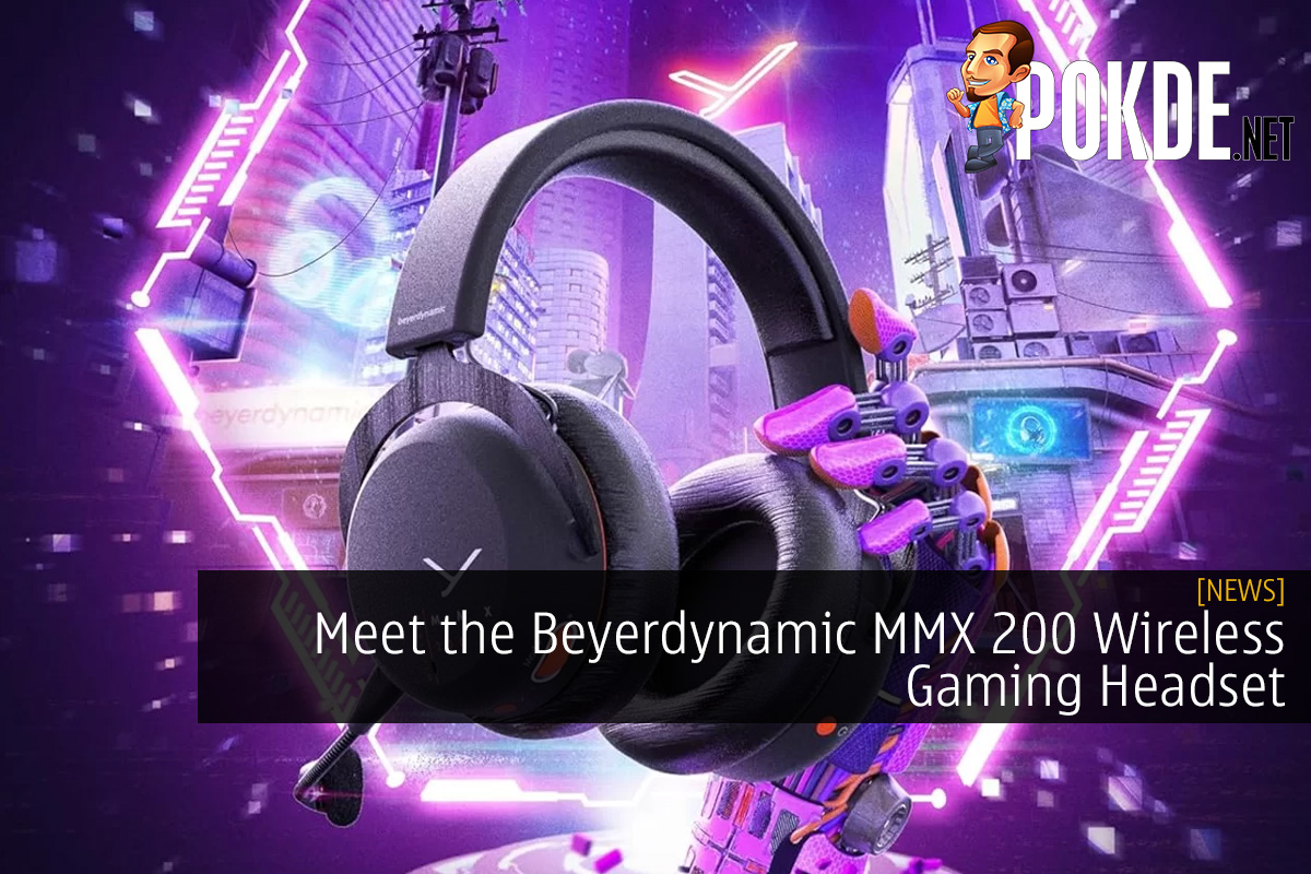 Meet the Beyerdynamic MMX 200 Wireless Gaming Headset