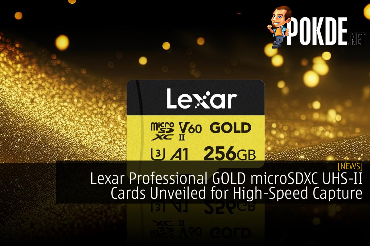 Lexar Professional GOLD microSDXC UHS-II Cards Unveiled for High-Speed Capture