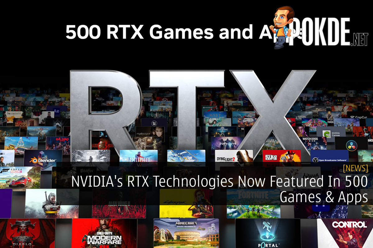 NVIDIA's RTX Technologies Now Featured In 500 Games & Apps - 57