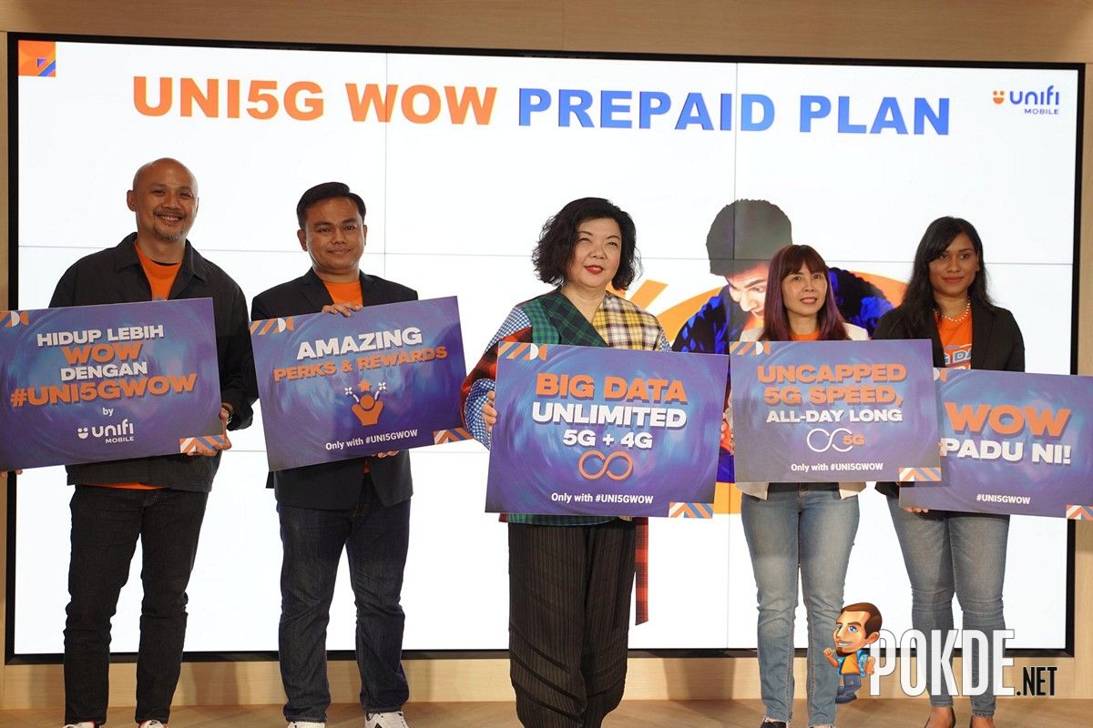 Unifi Mobile Introduces New UNI5G WOW Prepaid Plans