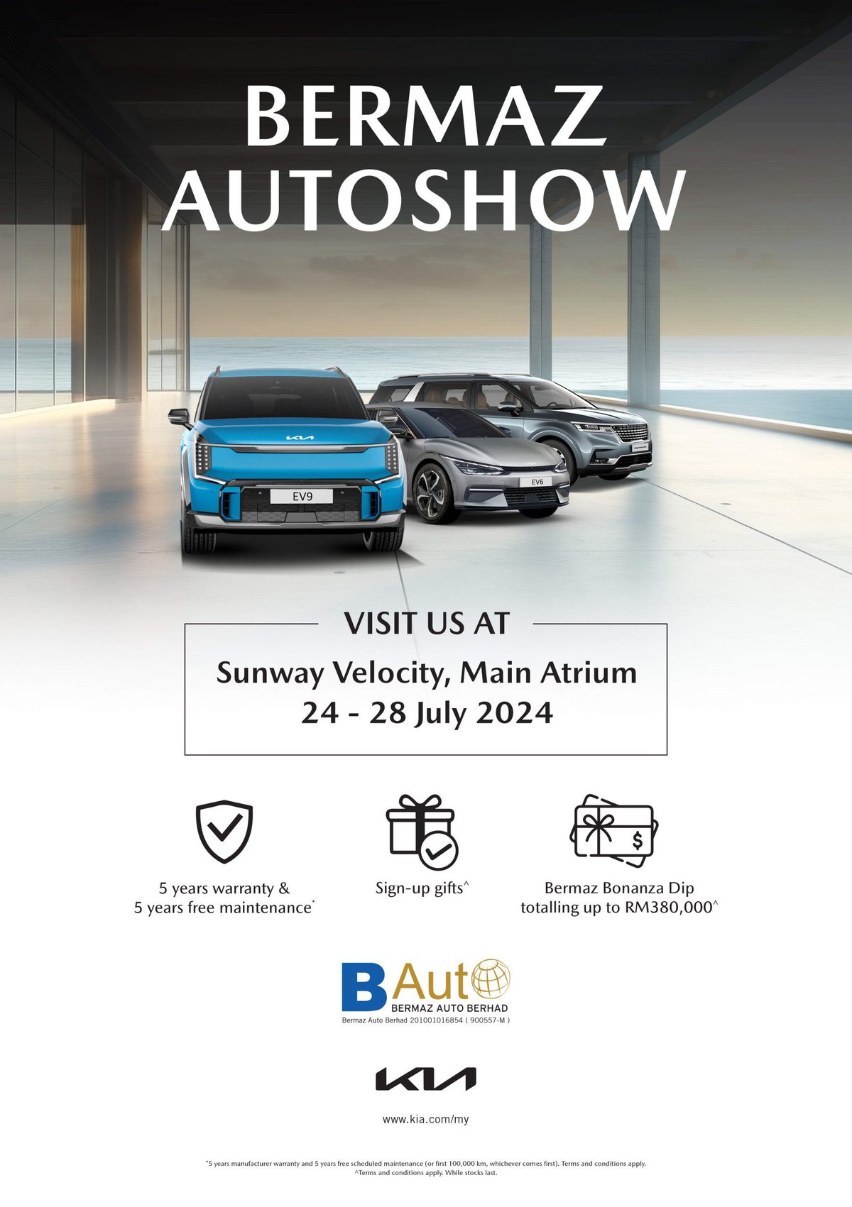 Kia EV9, EV6, and Carnival will be Showcased at Sunway Velocity Mall This Week - 16 Kia EV9, EV6, and Carnival will be Showcased at Sunway Velocity Mall This Week