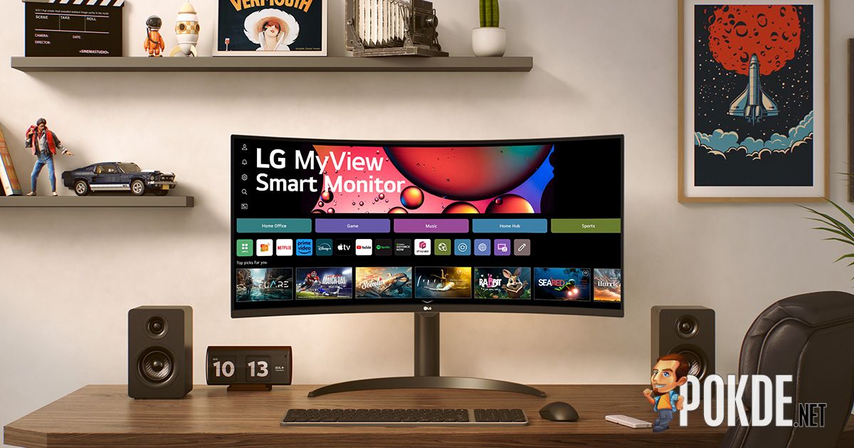 LG Unveils New MyView Smart Monitor In Ultrawide Format - 32