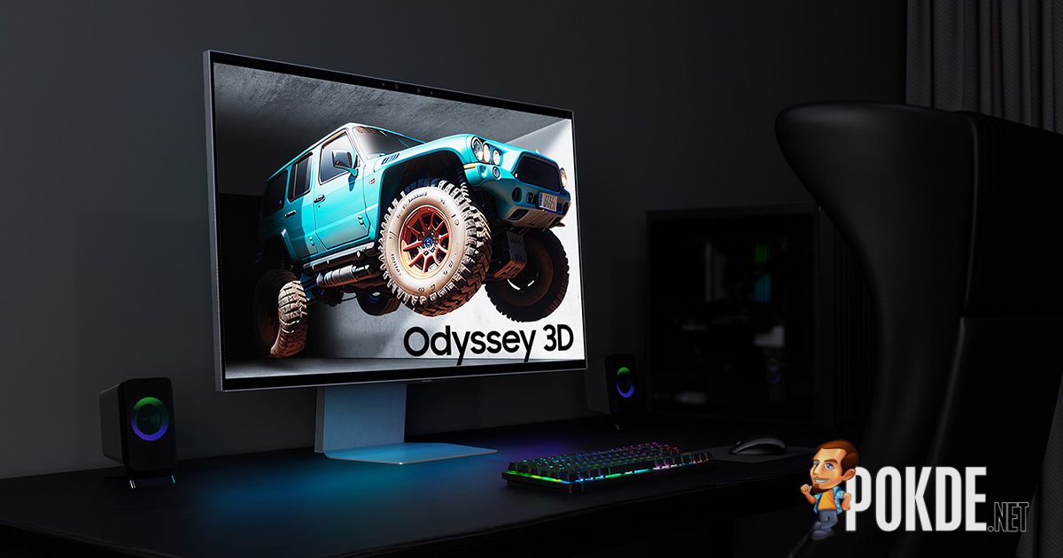 Samsung Unveils Odyssey 3D Monitor That You Can See Through Naked Eye - 26