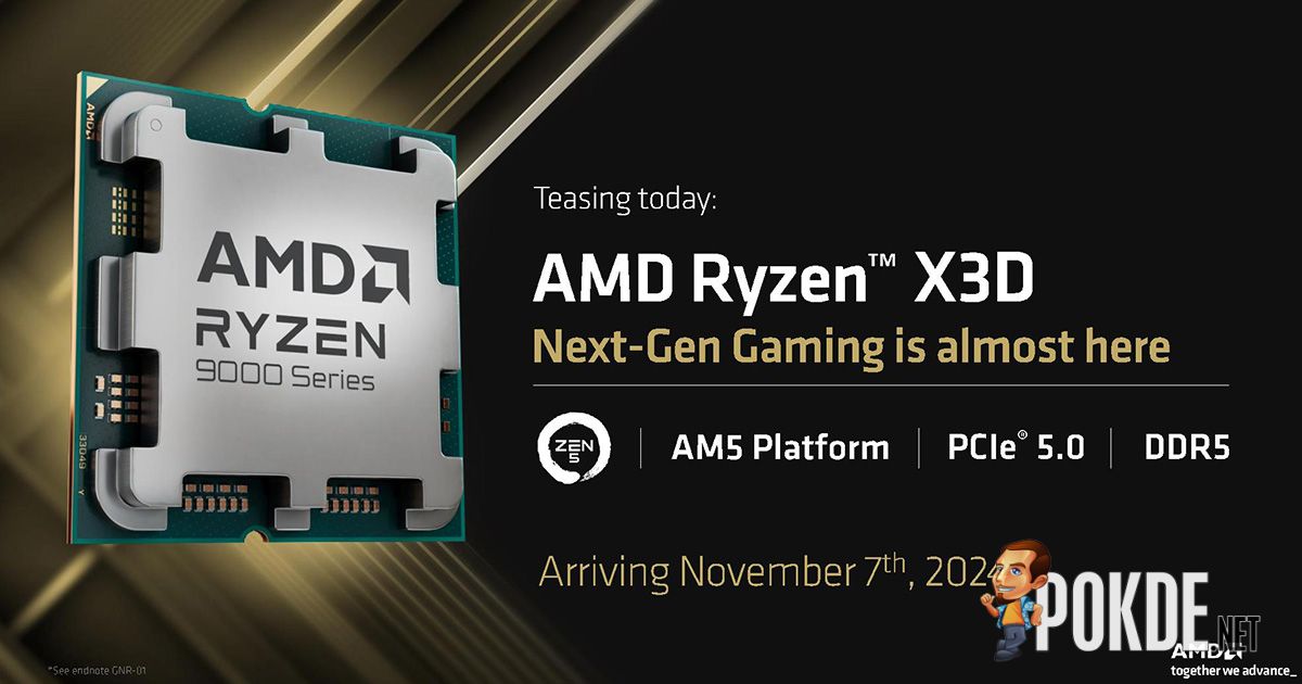 AMD Teases Ryzen 9000X3D Series To Fend Off Intel Core Ultra Chips - 116
