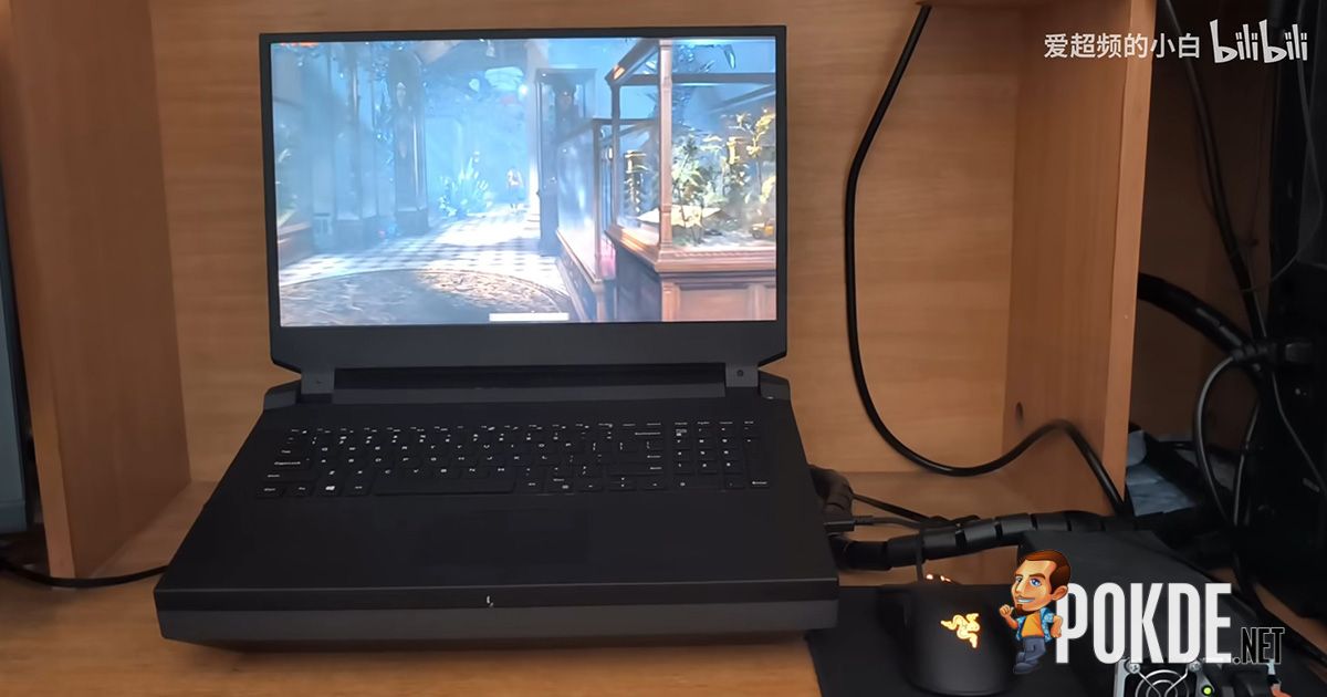 This Is A Laptop That Features The "Real" RTX 4090 GPU - All 450 Watts Of It - 17