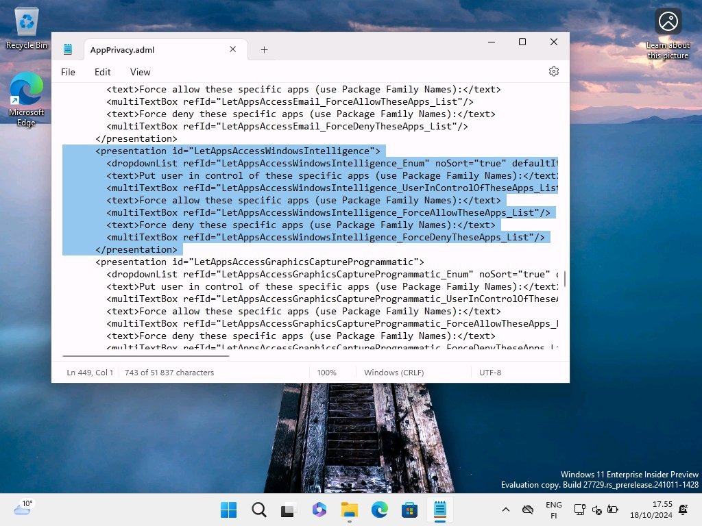 Microsoft May Adopt "Windows Intelligence" Branding For Windows AI Features - 17 Microsoft May Adopt Windows Intelligence Branding For Windows AI Features
